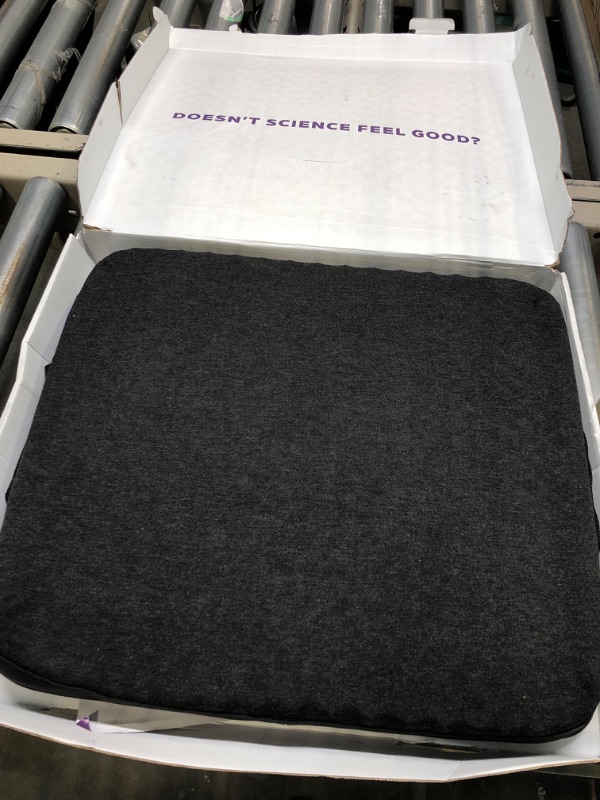 Photo 3 of Purple Royal Seat Cushion - Seat Cushion for The Car Or Office Chair - Temperature Neutral Grid