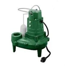 Photo 1 of Zoeller 267-0001, Model M267, Waste-Mate 260 Series, Sewage Pump with Mechanical Float Switch, 1/2 HP, 115 Volts, 1 Phase, 10.4 Amps, 2" NPT Discharge, 115 GPM Max, 20 ft Max Head, 10 ft Cord, Automatic
