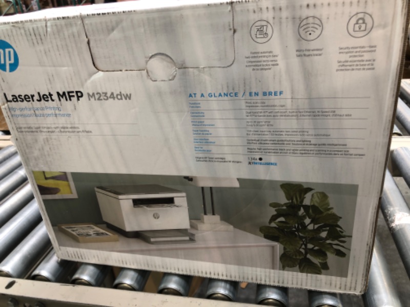 Photo 2 of HP Laserjet MFP M234dw Wireless Black & White All-in-One Printer, with Fast 2-Sided Printing (6GW99F) and Instant Ink $5 Prepaid Code Printer + Instant Ink