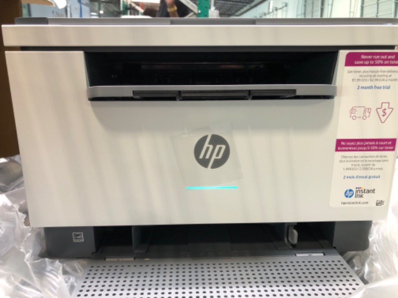 Photo 3 of HP Laserjet MFP M234dw Wireless Black & White All-in-One Printer, with Fast 2-Sided Printing (6GW99F) and Instant Ink $5 Prepaid Code Printer + Instant Ink