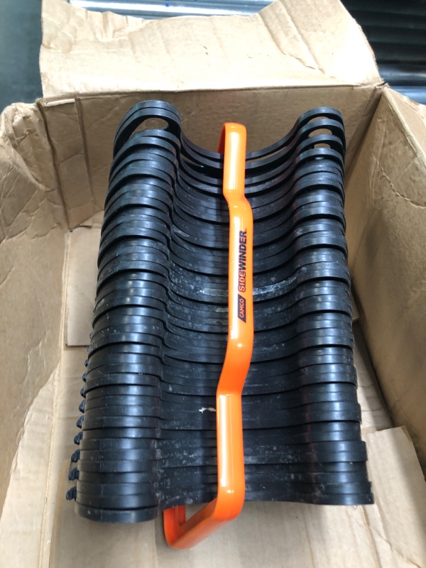 Photo 2 of Camco 20-Foot Sidewinder RV Sewer Hose Support | Features a Lightweight, Flexible, and Durable Frame | Curves Around Obstacles | Black (43052)