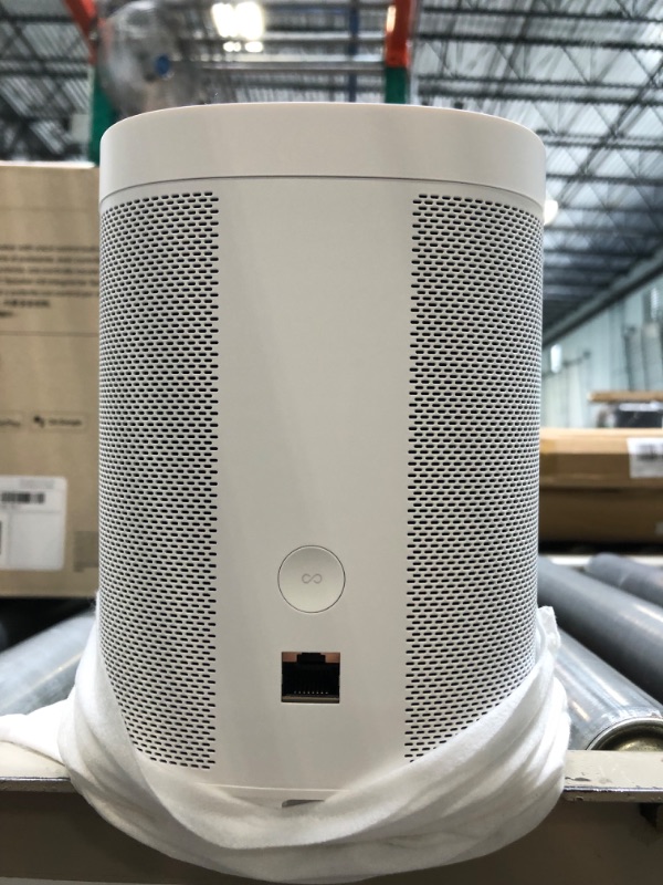 Photo 3 of Sonos One (Gen 2) - Voice Controlled Smart Speaker with Amazon Alexa Built-in (White) White 1 Speaker