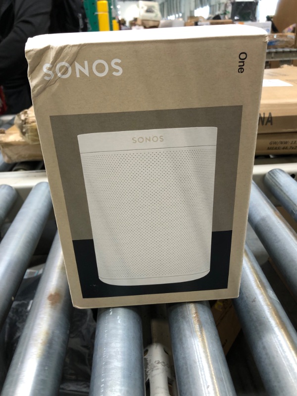 Photo 6 of Sonos One (Gen 2) - Voice Controlled Smart Speaker with Amazon Alexa Built-in (White) White 1 Speaker