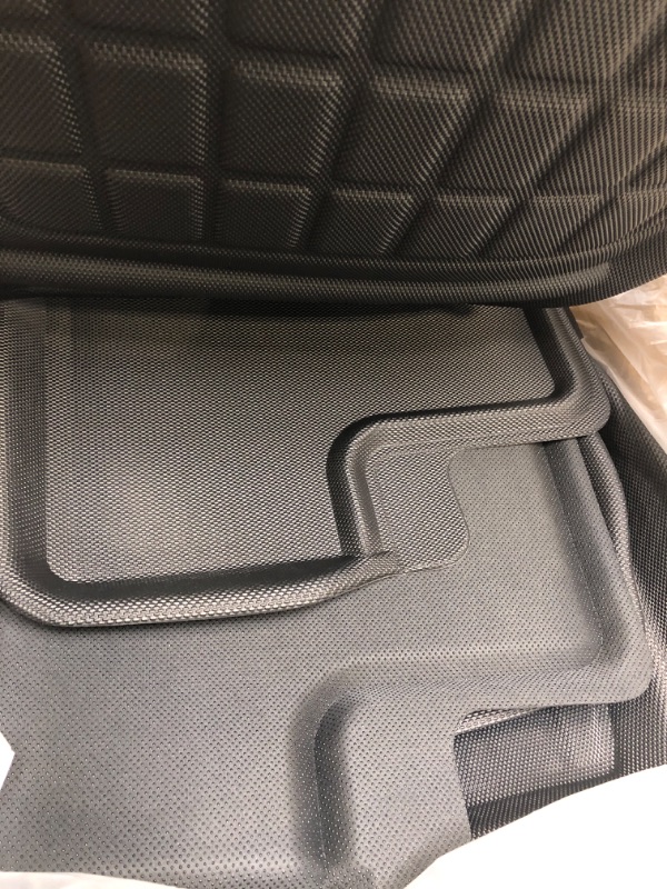 Photo 3 of Tesla Model 3 Floor Mats Tesla Model 3 All Weather Floor mats 2023 2022 2021 Tesla Model 3 Accessories Anti-Slip Waterproof Floor Liners Cargo Rear Trunk Mat Interior Accessories