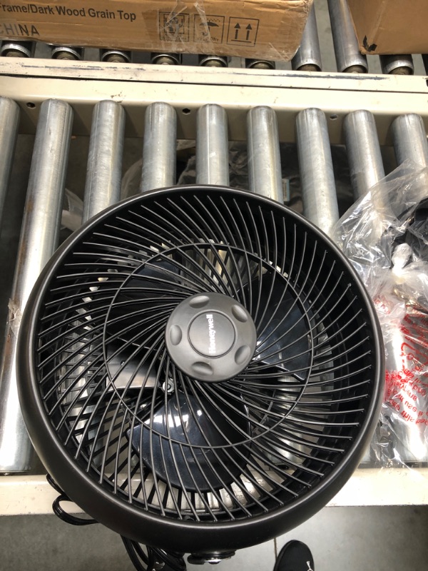 Photo 2 of 12 in. 3 Speed Whole Room Circulator Floor Fan