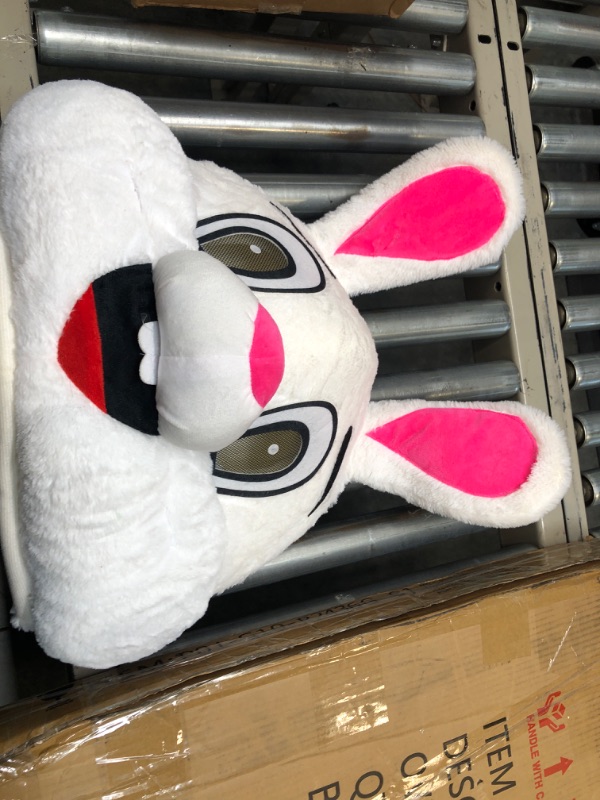 Photo 2 of MatGui Easter Party Rabbit Costume Bunny Mascot Costume Adult Size Fancy Dress