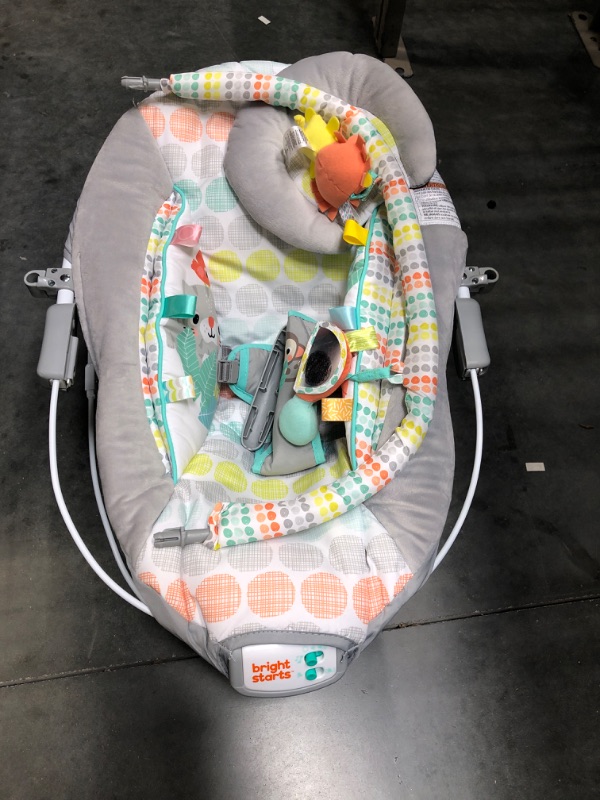 Photo 2 of Bright Starts Whimsical Wild Comfy Baby Bouncer Seat with Soothing Vibration and Music