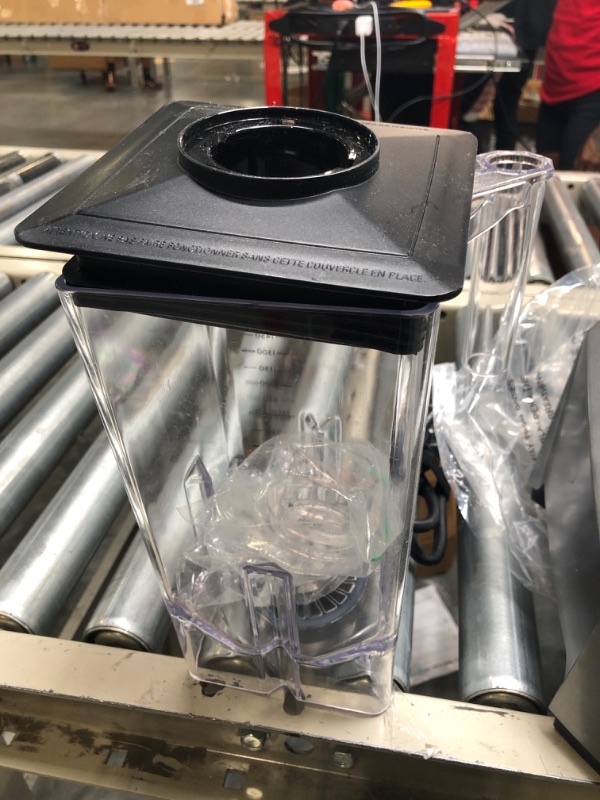 Photo 3 of JAWZ High Performance Blender, 64 Oz Professional Grade Countertop Blender, Juicer, Smoothie or Nut Butter Maker, Precision Smart Touch Variable Speed, Stainless Steel Blades, Silver Precision Touch