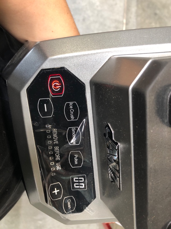 Photo 4 of JAWZ High Performance Blender, 64 Oz Professional Grade Countertop Blender, Juicer, Smoothie or Nut Butter Maker, Precision Smart Touch Variable Speed, Stainless Steel Blades, Silver Precision Touch