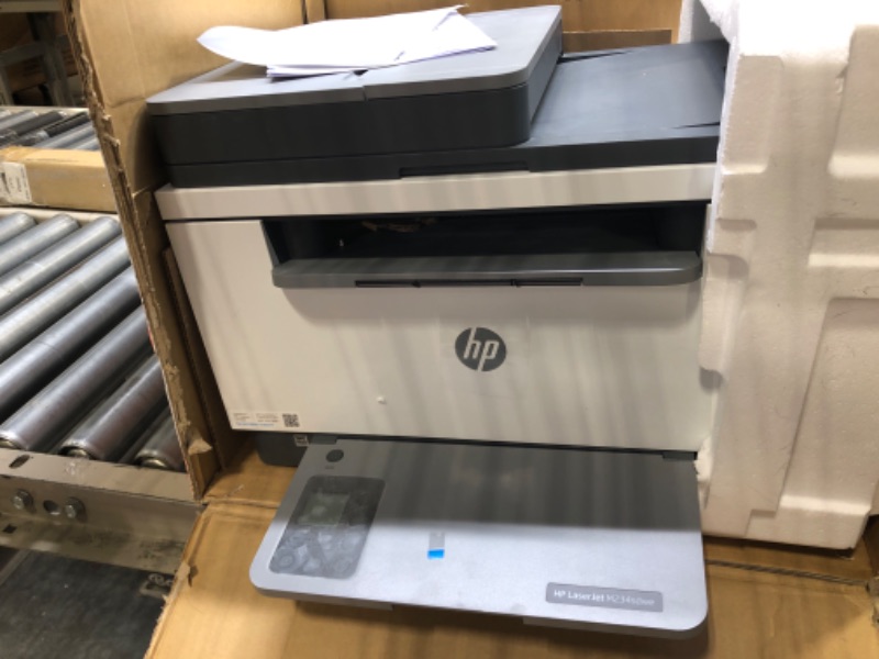 Photo 2 of HP LaserJet MFP M234sdw Wireless Monochrome All-in-One Printer with built-in Ethernet & fast 2-sided printing, Instant Ink ready (6GX01F),Gray