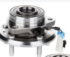 Photo 1 of HDOZTOJI 1pcs Wheel Hub and Bearing Assembly Front Side Polished Rust Protected Steel with ABS Sensor 5 Lugs ECCPP802757