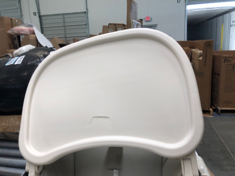 Photo 1 of Baby High Chair for Toddlers Kids Feeding Height Convertible with Removable Tray, Multifunctional Portable Children Dining Reclining Chair Foldable with Wheels, Beige