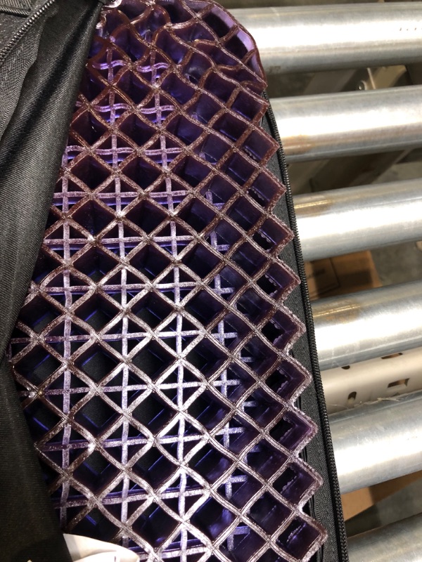 Photo 1 of Purple Royal Seat Cushion - Seat Cushion for The Car Or Office Chair - Temperature Neutral Grid