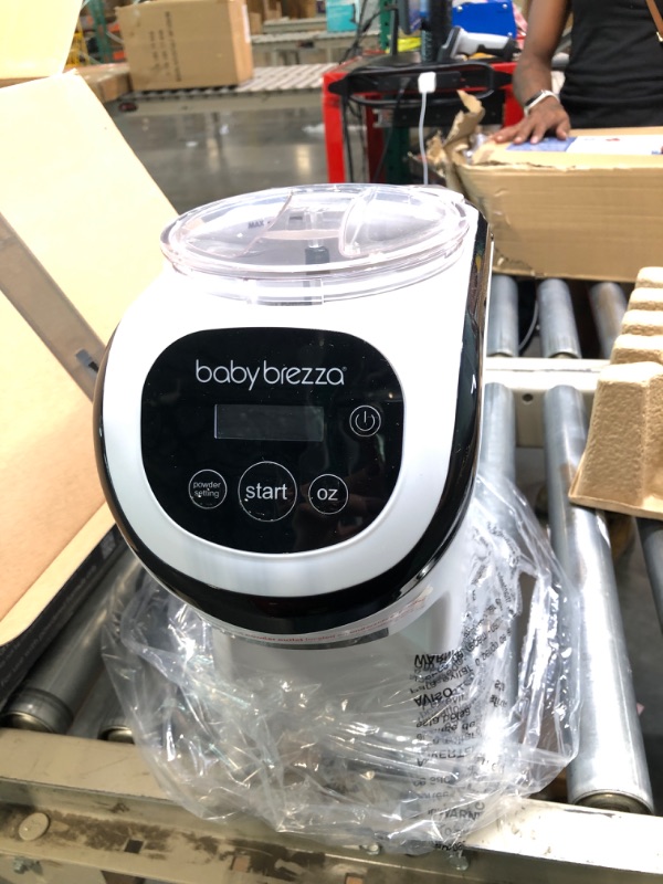 Photo 2 of Baby Brezza Formula Pro Mini Baby Formula Maker – Small Baby Formula Mixer Machine Fits Small Spaces and is Portable for Travel– Bottle Makers Makes The Perfect Bottle for Your Infant On The Go Formula Pro Mini Dispenser Machine