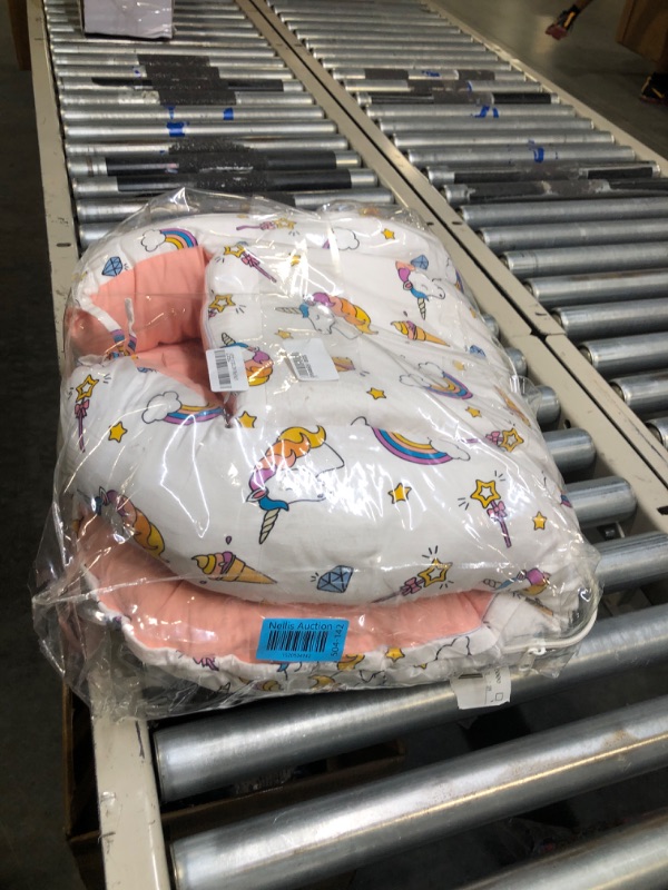 Photo 1 of Baby Lounger Cover Baby Nest Cover for Baby Girls Boys Soft Breathable Sleep Bed Cover Fits 0-24 Months Newborn Infant Babies Unicorn one size