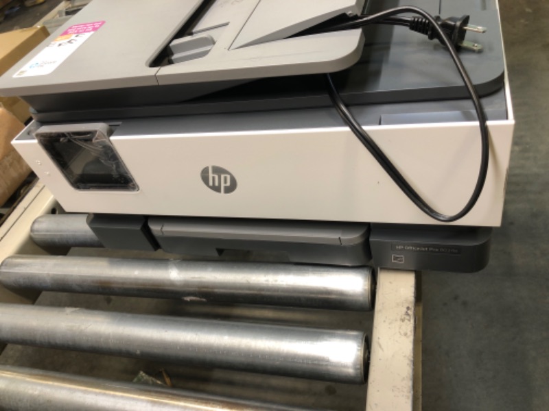 Photo 2 of HP OfficeJet Pro 8034e Wireless Color All-in-One Printer with 1 Full Year Instant Ink,White