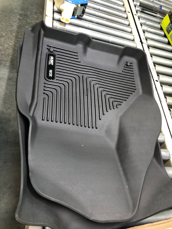 Photo 2 of Husky Liners Weatherbeater Series | Front & 2nd Seat Floor Liners | Black | 99001 | Fits 09-18 Ram 1500 (new body) Crew Cab,10-18 Ram 2500/3500 19-22 Ram 1500(Classic) w/automatic transmission