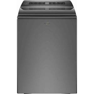 Photo 1 of Whirlpool - 4.8 Cu. Ft. High Efficiency Top Load Washer With Pretreat Station - Chrome Shadow      