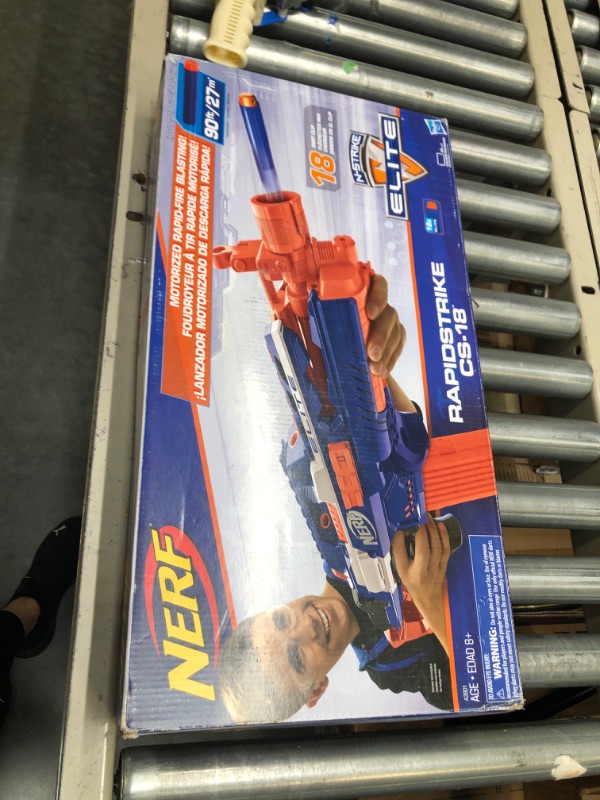 Photo 1 of NERF N-Strike Elite RapidStrike CS-18 blaster
