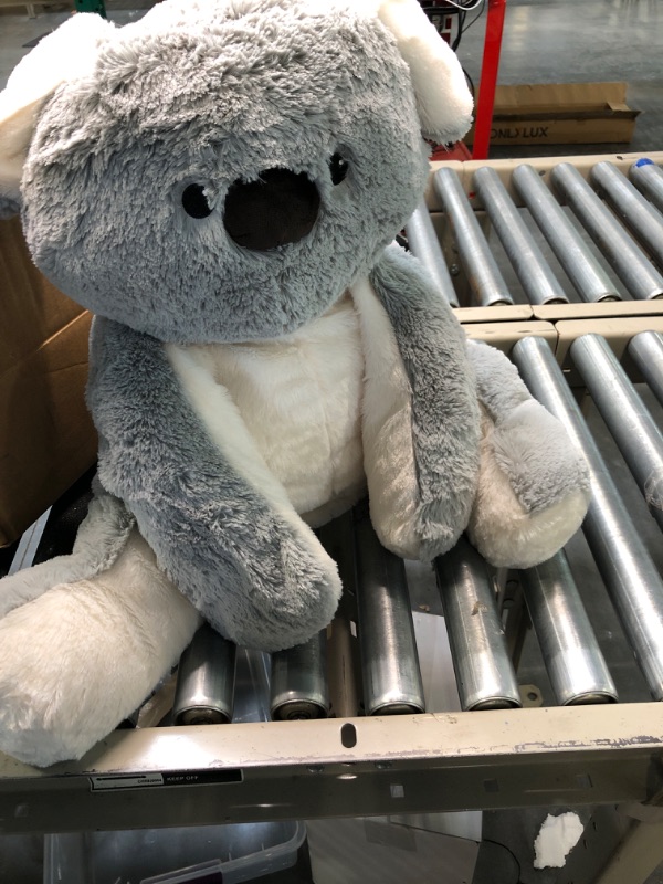 Photo 1 of Koala Bear Stuffed Plush Animal Simulation Koala Doll Toy Gift for Kids (Gray,11inch