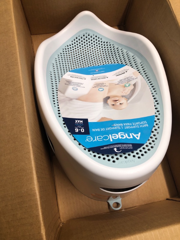 Photo 2 of Angelcare Baby Bath Support (Aqua) | Ideal for Babies Less than 6 Months Old