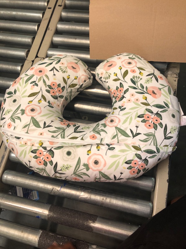 Photo 2 of Boppy Nursing Pillow and Positioner with Cover - Floral Pretty - New