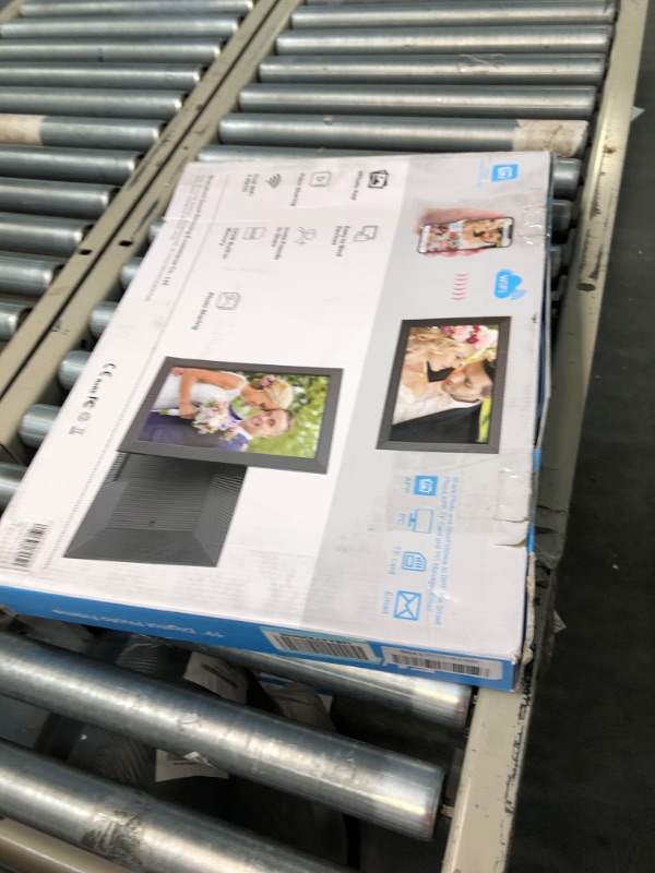 Photo 1 of Extra Large Digital Picture Frame - 19 inch Dual-WiFi Digital Photo Frame Wall Mountable, 32GB WiFi Smart Frame, Full Function, Share Photos and Videos via App or Email Instantly, Free Cloud Storage 19" Dual-WiFi