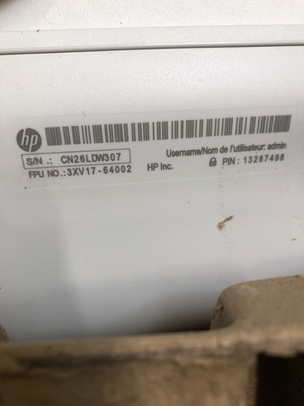 Photo 1 of HP DeskJet 2755e Wireless Color All-in-One Printer with bonus 6 months Instant Ink (26K67A), white