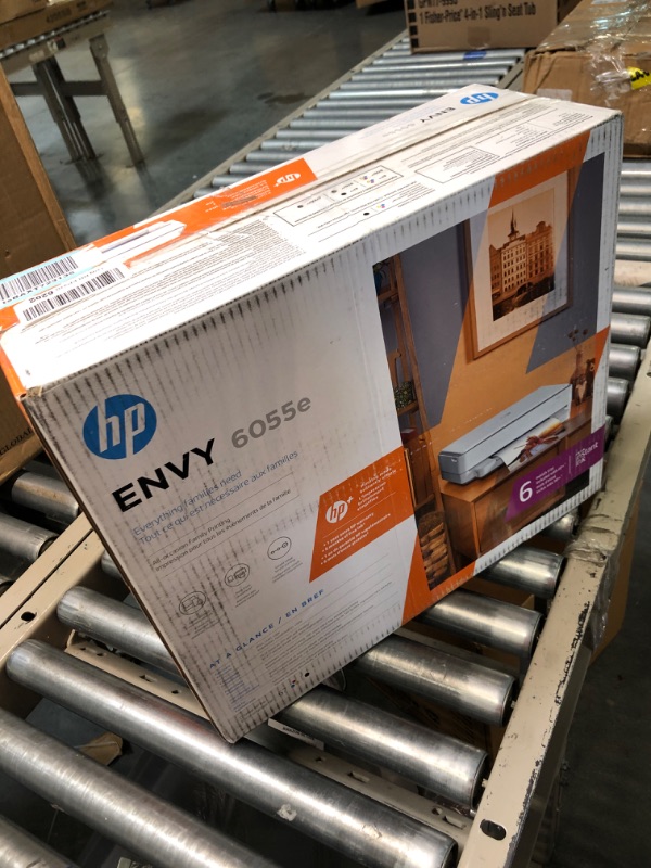 Photo 2 of ENVY 6055e Wireless Inkjet Printer with 6 months of Instant Ink Included with HP+