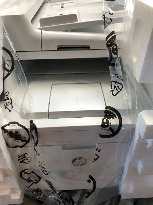 Photo 3 of HP LaserJet Pro MFP M227fdw Wireless Monochrome All-in-One Printer with built-in Ethernet & 2-sided printing, works with Alexa (G3Q75A) White