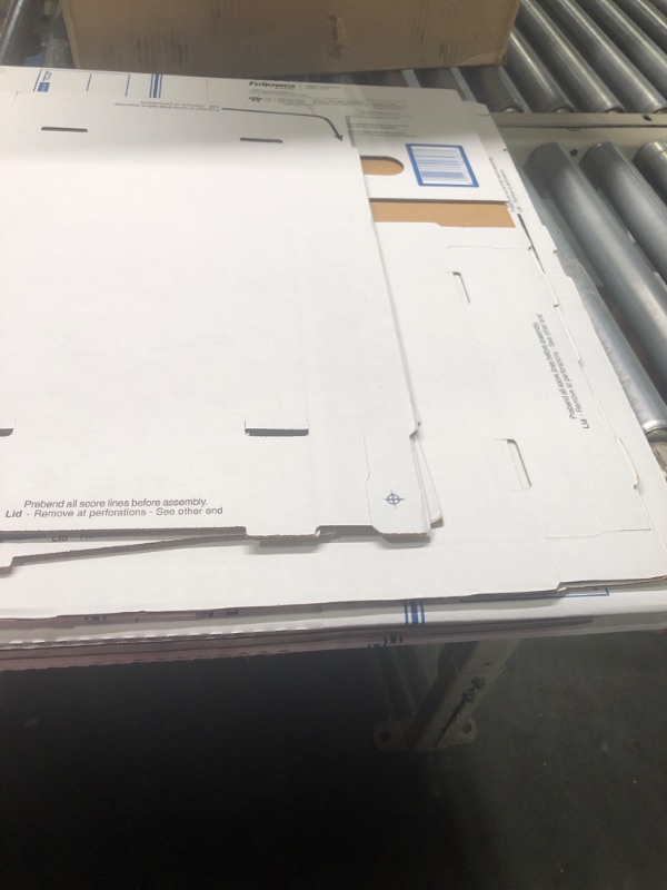 Photo 1 of Bankers Box 10.5 in. L x 12.5 in. W x 16.3 in. D Basic-Duty Stor/File Moving Boxe