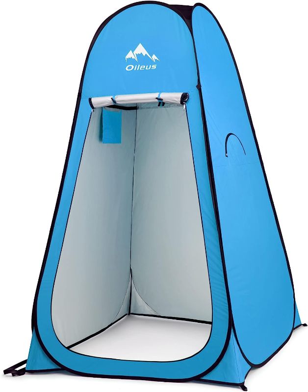 Photo 1 of Oileus Pop Up Privacy Tent Portable Shower Tent Beach Changing Room Privacy Tent Camp Toilet Instant Privacy Shelters - Camping Beach Hiking Fishing