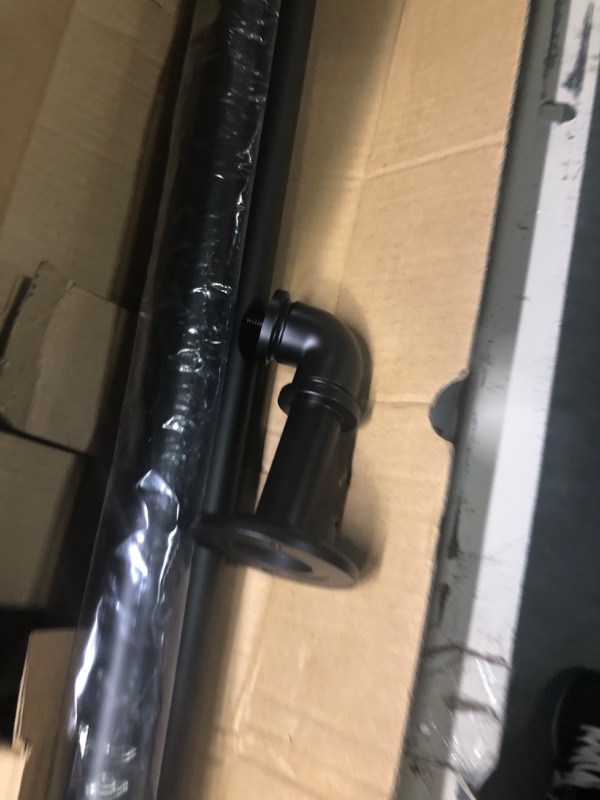 Photo 1 of curtain rod black