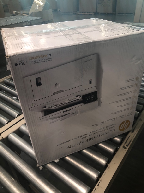 Photo 4 of HP LaserJet Pro MFP M227fdw Wireless Monochrome All-in-One Printer with built-in Ethernet & 2-sided printing, works with Alexa (G3Q75A) White