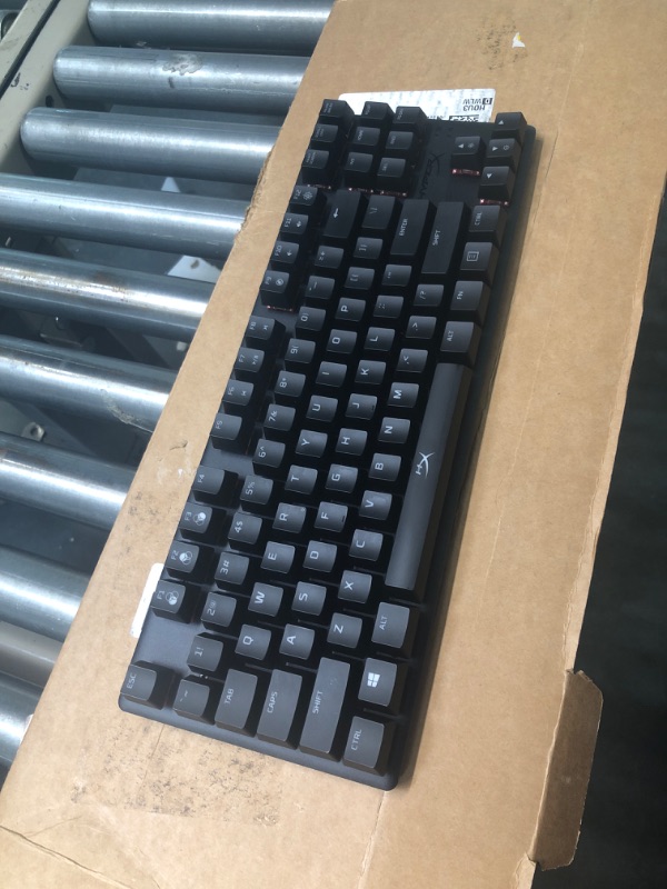 Photo 1 of HyperX Alloy Origins Core TKL Wired Mechanical Tactile Aqua Switch Gaming Keyboard with RGB Back Lighting