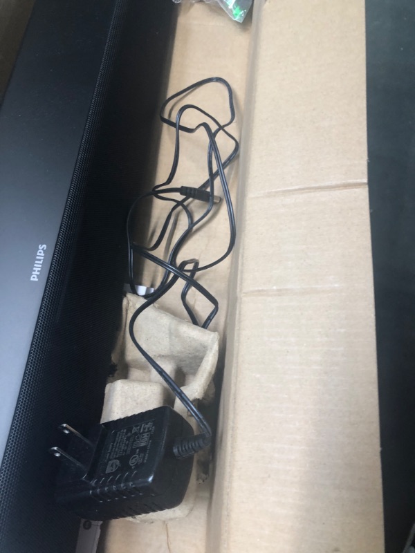 Photo 1 of Philips B5106 2.0-Channel Soundbar with HDMI ARC Support, Roku TV Ready, Black