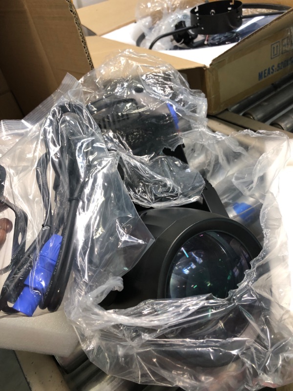 Photo 1 of 150W LED Moving Head Lights Beam Spot Wash GOBO 18 Face Roto Prism Super Bright Dj Disco Light Stage Light (150W Beam Moving Head Light) 150W 1 Pack