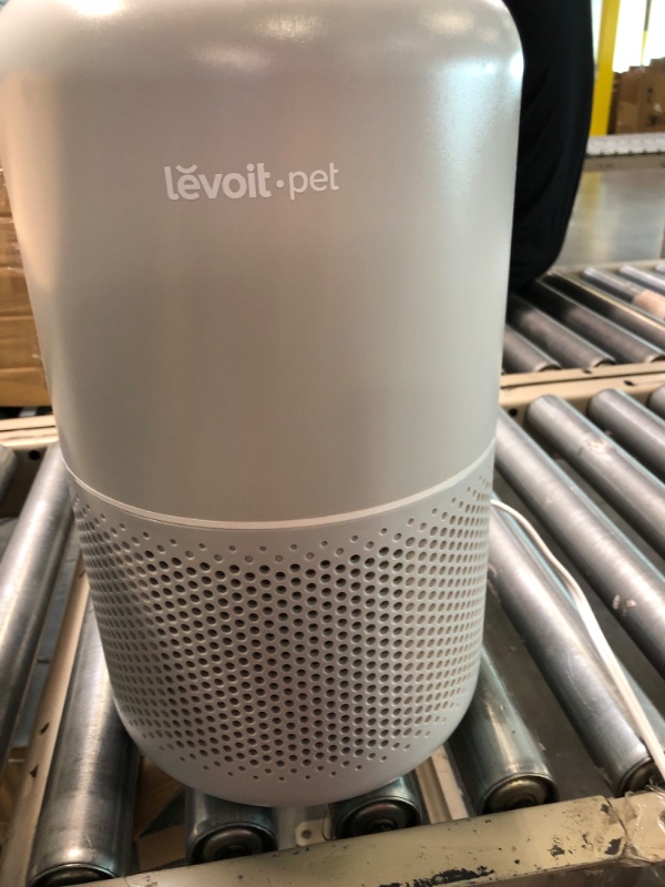 Photo 3 of LEVOIT Air Purifiers for Home Large Room, Smart WiFi Alexa Control, H13 True HEPA Filter for Allergies, Pets, Smoke, Dust, Pollen, Ozone Free, 24dB Quiet Cleaner for Bedroom, Core 200S, White Cream White