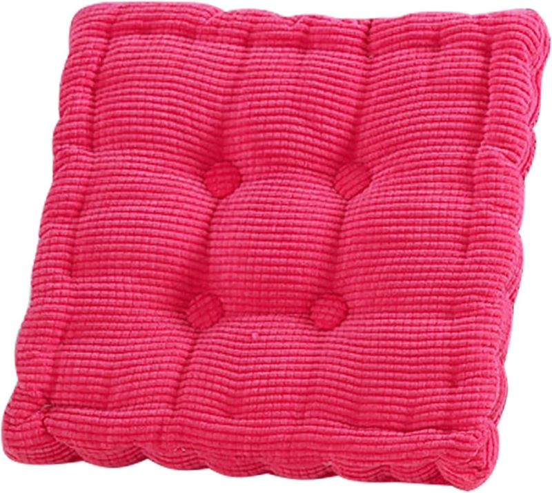 Photo 1 of (RED) TGone Round Pad Upholstery Or Cotton Padded Chair Cushion Home Office Cushion Car Soft Cushion Work Chair Cushions