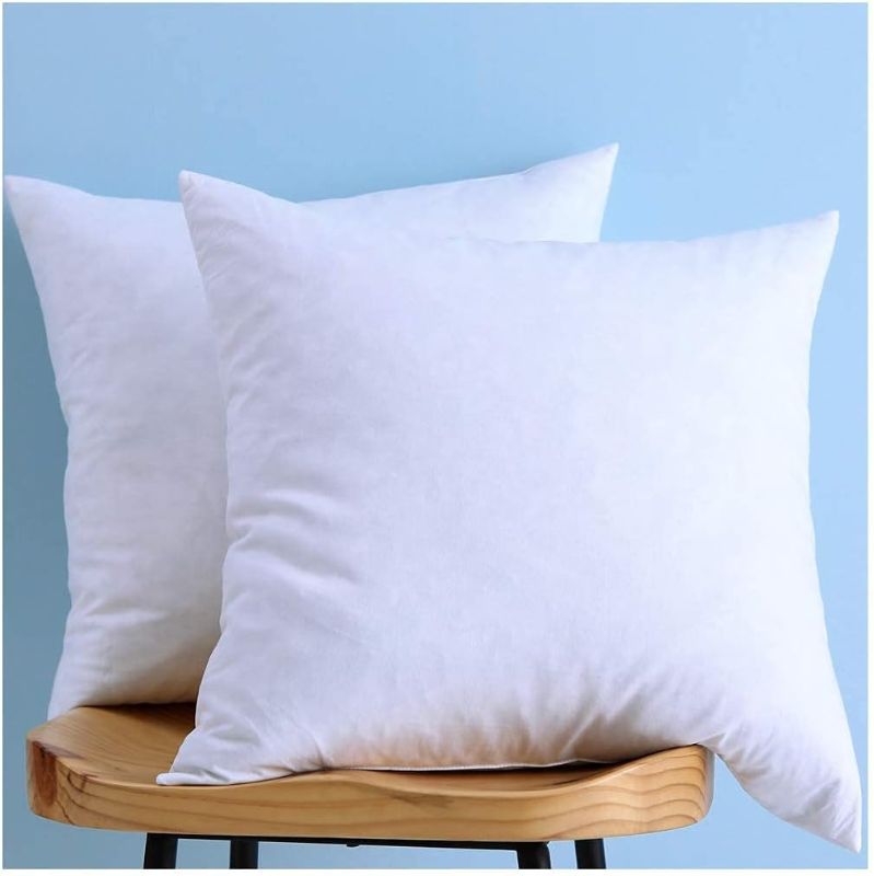 Photo 1 of 
Roll over image to zoom in







Set of 2, Cotton Fabric Two Pillow Inserts, Feather and Down Throw Pillow Inserts, Decorative Pillows Inserts, Have Many Different Sizes, Please Choose the Suitable Size Pillow Inserts, 18X18 Inches