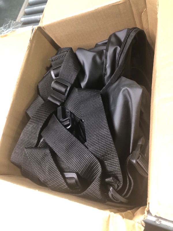 Photo 1 of Amazon Basics Rooftop Cargo Carrier Bag, Black, 15 Cubic Feet