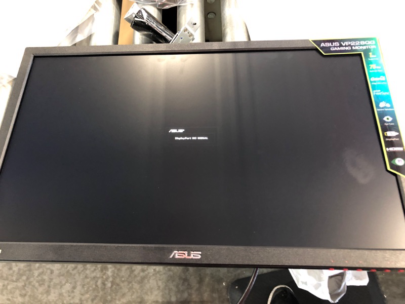 Photo 5 of ASUS 21.5 inch Full HD 1920x1080 Adaptive-Sync/FreeSync™ Computer Gaming Monitor, VP228QG 21.5" FHD 1ms 75Hz w/DisplayPort Speakers
