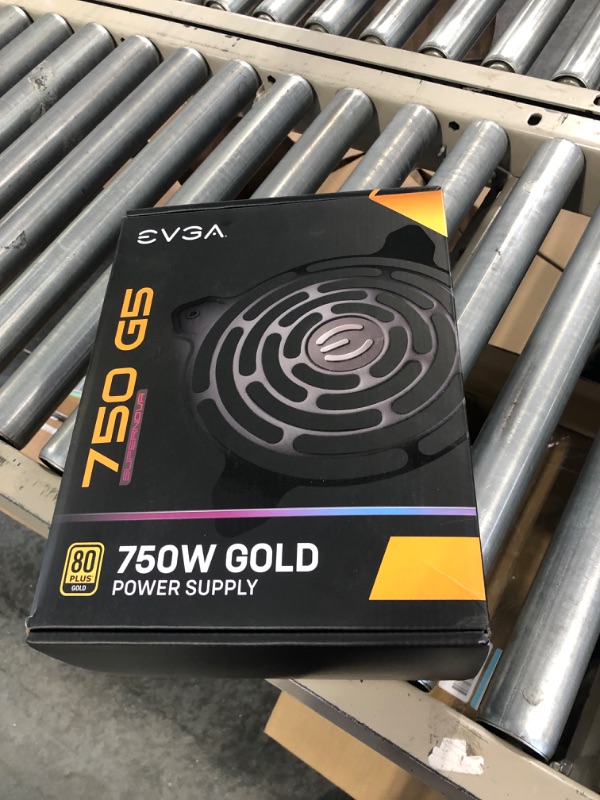 Photo 2 of EVGA 220-G5-0750-X1 Super Nova 750 G5, 80 Plus Gold 750W, Fully Modular, ECO Mode with Fdb Fan, 10 Year Warranty, Compact 150mm Size, Power Supply 750W G5 Power Supply