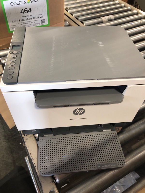 Photo 3 of HP Laserjet MFP M234dwe Wireless Monochrome All-in-One Laser Printer, Print&Copy&Scan, 600x600 dpi, 30ppm, Duplex Printing, 1.27" LCD Display, Wi-Fi, Ethernet, Lanbertent Printer Cable