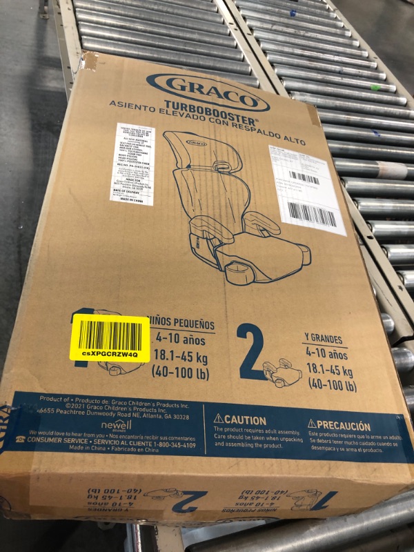 Photo 2 of Graco TurboBooster Highback Booster Seat, Glacier