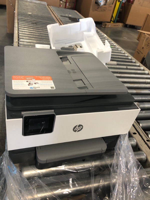 Photo 1 of HP OfficeJet Pro 9015e Wireless Color All-in-One Printer with bonus 6 months Instant ink with HP+ (1G5L3A),Gray