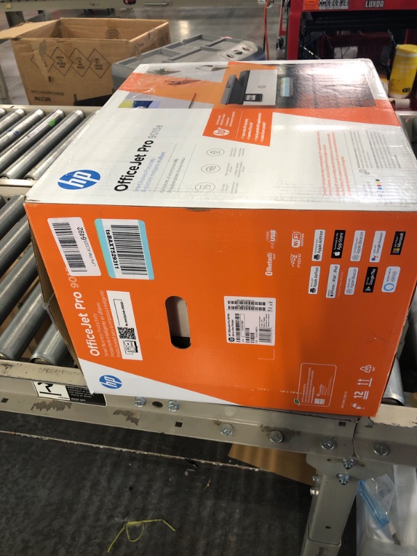 Photo 1 of HP OfficeJet Pro 9015e Wireless Color All-in-One Printer with bonus 6 months Instant ink with HP+ (1G5L3A),Gray
