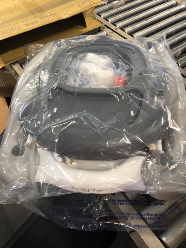 Photo 1 of Dream On Me 2-in-1 Aloha Fun Activity Baby Walker and Rocker, Grey Walker Grey