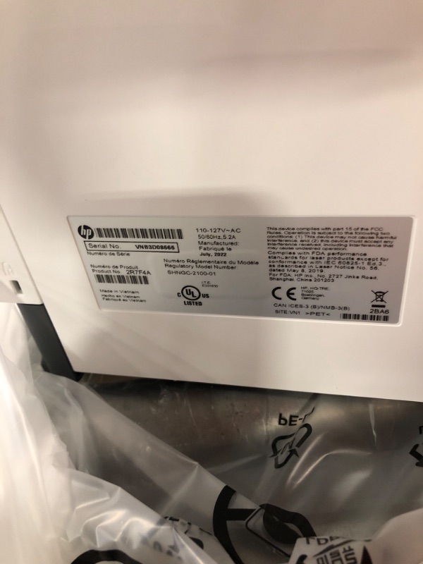 Photo 4 of HP Laserjet-Tank 2504dw Wireless Black & White Monochrome Printer Prefilled with Up to 2 Years of Original HP-Toner (2R7F4A) New version