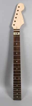 Photo 1 of 24fret Guitar Neck Wenge Neck, Wenge Fretboard Inlaid with Colored Shells, Cow Bone Nut